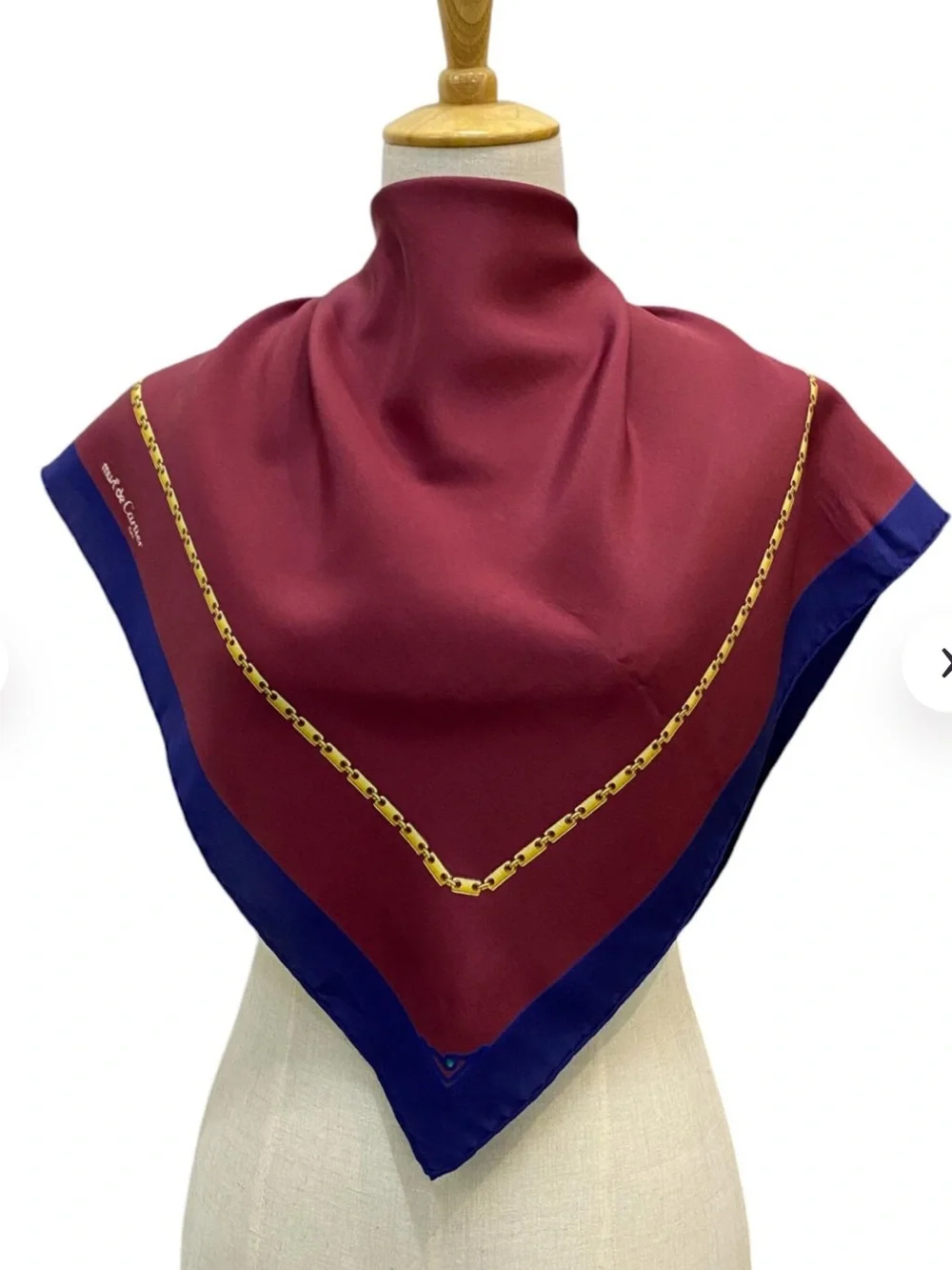 Vintage Cartier Scarf, Must De Cartier